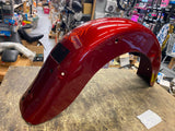Harley 99-08 FLH Touring Rear Fender Red Pinstriped Glide Ultra classic Nice!