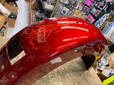 Harley 99-08 FLH Touring Rear Fender Red Pinstriped Glide Ultra classic Nice!