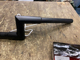 1 1/4 Custom Fat Z Bars Handlebars Harley Chopper 4" softail Dyna Sportster Blac
