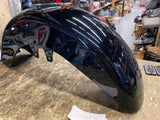 OEM Harley Front Fender Vivid Black CVO Switchback Dyna FLD Nice!