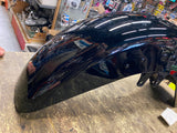 OEM Harley Front Fender Vivid Black CVO Switchback Dyna FLD Nice!