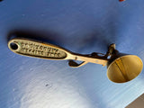 1906 Antique Geer Brass Cone Clipper ice cream Disher scoop Rare Conical Soda Je