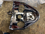 Handlebar Riser Cover Nacelle Chrome 2014^ Harley Davidson Road King FLHR 24-107