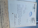 Reciepts Letterhead Railroad Train Vtg Collectible Ohio river Lake erie western