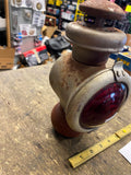 Kerosene Tail Light Lamp Model T Auto Truck 1900's Brown Mfg Headlight antique!