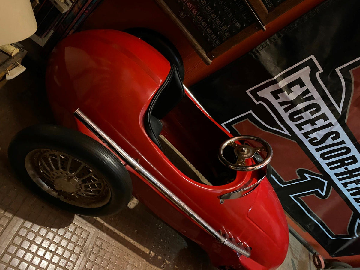 giordani ferrari pedal car Giordani American Retro Ferrari 500 Pedal Car Grand prix racer F2 Oil –  cyclewarehouse.online