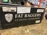 FAT BAGGERS EZ Install Pointed Meat hook Handlebars Ape Hangers 14" Road Glide