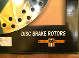 11.5" REVTECH BRAKE ROTOR SET HARLEY Polished FXD Dyna FXR Sportster Softail 00^