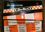 11.5" REVTECH BRAKE ROTOR SET HARLEY Polished FXD Dyna FXR Sportster Softail 00^