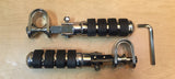 ISO Highway Bar Pegs Motorcycle Harley Honda Footpegs Univ Bagger Softail FLH FX