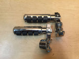 ISO Highway Bar Pegs Motorcycle Harley Honda Footpegs Univ Bagger Softail FLH FX