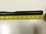 STRAIGHT DRAG HANDLEBAR 1" Harley Cafe Custom Broom Dimpled Black 32" 07-12568S
