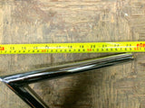 CRAZY Z BAR HANDLEBARS 7/8" Chrome Triumph Honda Chopper Bobber Custom 6" Frisco