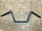 7/8" MINI CHOPPER BARS Motorcycle Handlebars Black Custom Crazy Z Bobber 7" CB X