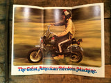 1973 HARLEY X-90LITERATURE NOS Vintage Brochure AMF