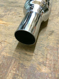 PANHEAD STYLE MUFFLER Chrome 1-3/4 Harley FLH Shovelhead Electra glide Cigar 2-1