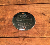 NOS HARLEY POINTS COVER AMF 1970s BAR SHIELD VINTAGE CHOPPER BOBBER CHROME