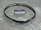 Chrome Headlight Trim Ring Bulb Triumph BSA t120 t140 bonneville 7" lucas wipac