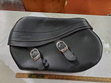 Harley 2004^ sportster black leather saddlebags OEM Factory Bolt on 90193-08