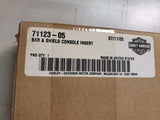 OEM Harley Davidson Bar Shield Console Dash Insert Decal NOS Touring 71123-05