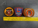 WW2 LOT TANK BATALLION ARMY US SEEK STRIKE DESTROY PATCHES CUFF LINKS 69TH DIVIS
