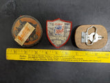 WW2 LOT TANK BATALLION ARMY US SEEK STRIKE DESTROY PATCHES CUFF LINKS 69TH DIVIS