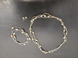 Gorgeous Matching Set of Women's Necklace Bracelet & Earrings Perfect Present!!!