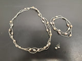 Gorgeous Matching Set of Women's Necklace Bracelet & Earrings Perfect Present!!!