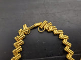 Gorgeous Lot of 3 Women's Necklaces & 2 Bracelets Gold Heart Pendant PresentNice