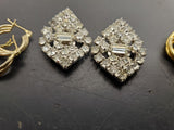 Gorgeous Lot Women's Earrings Faux Diamond Gold Genuine Diamond Dust Present4Mom