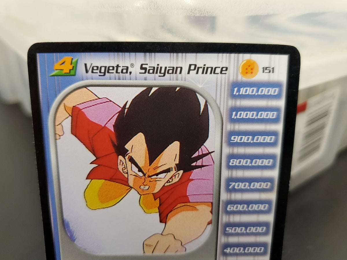 2001 Dragon Ball Z - CCG Vegeta Saiyan Prince Trunks Saga