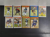 2005 Topps Bazooka Football Trading Cards 7 Rookie Cards Jackson SpearsJonesMore