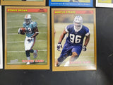 2005 Topps Bazooka Football Trading Cards 7 Rookie Cards Jackson SpearsJonesMore