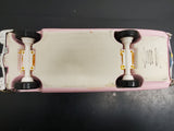 Vtg Jim Beam Pink 1959 Cadillac Eldorado EMPTY Decanter Original Box Receipt