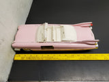 Vtg Jim Beam Pink 1959 Cadillac Eldorado EMPTY Decanter Original Box Receipt