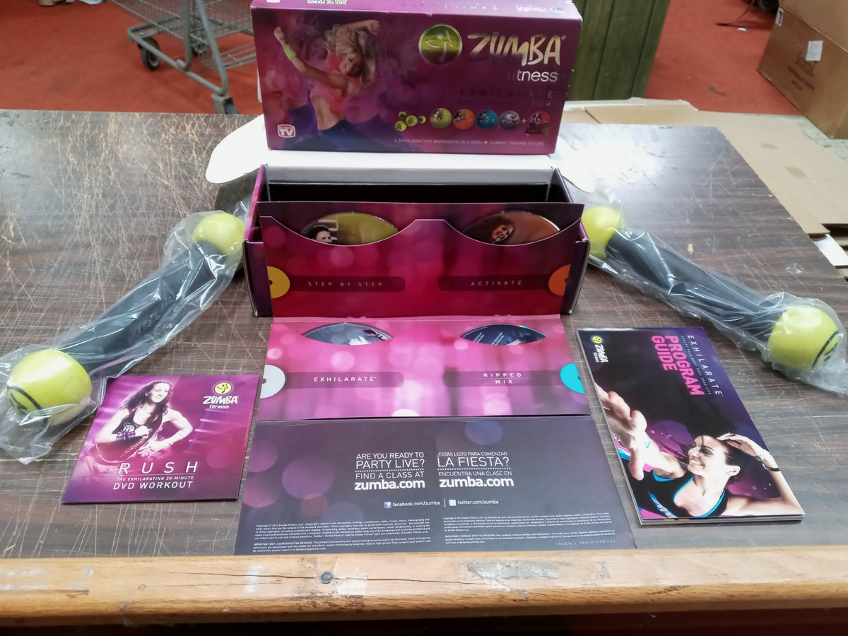 Zumba fitness orders exhilarate body shaping system