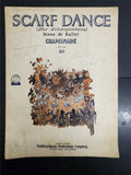 Vtg 1920s Roaring 20's Scarf Dance Sheet Music Scene De Ballet No 383 Chaminade