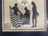 Antique Vintage 1917 WW1 Sheet Music Liberty Bell Patriotic USA Ballad Intact