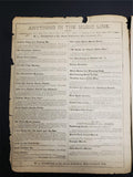 Antique 1880 Sheet Music Good Night Gentle Folks Very Old Collectible Rare Music