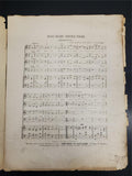 Antique 1880 Sheet Music Good Night Gentle Folks Very Old Collectible Rare Music