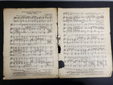 Antique WW1 1918 Sheet Music Daddy Mine Ballad Lew Wilson & Alfred Dubin Collect