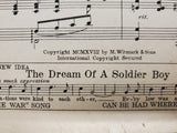 Antique WW1 1918 Sheet Music Daddy Mine Ballad Lew Wilson & Alfred Dubin Collect
