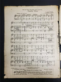 Antique WW1 1918 Sheet Music Daddy Mine Ballad Lew Wilson & Alfred Dubin Collect