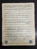 Antique WW1 1918 Sheet Music Daddy Mine Ballad Lew Wilson & Alfred Dubin Collect