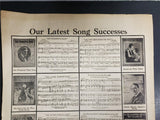 Antique WW1 1914 Sheet Music One Wonderful Night Ballad Collectible Music Rare