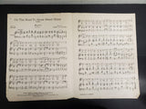 Antique 1917 WW1 Sheet Music On The Road To Home Sweet Home War Time Songs Rare