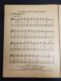Vtg 1935 Sheet Music Post Great Depression The Man On The Flying Trapeze Ballad