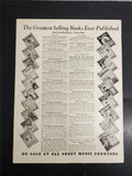 Vtg 1935 Sheet Music Post Great Depression The Man On The Flying Trapeze Ballad