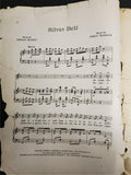 Antique 1910 Titanic Era Sheet Music Silver Bell Collectible Rich In History USA