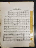 Antique 1910 Titanic Era Sheet Music Silver Bell Collectible Rich In History USA